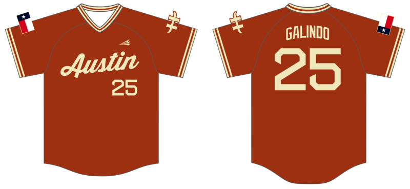 Austin Horns Custom NanoDri Baseball Jersey #J12D