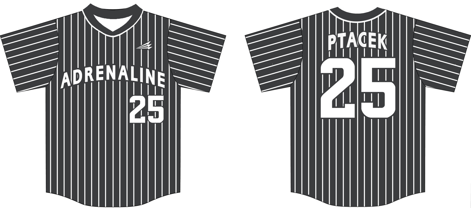 Salina Adrenaline Custom Hexaflex Baseball Jersey #J5C