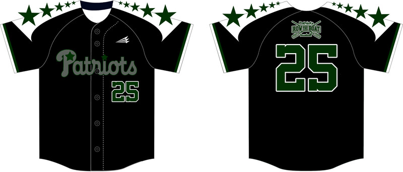 George Washington Patriots Custom HexaFlex Baseball Jersey #J1