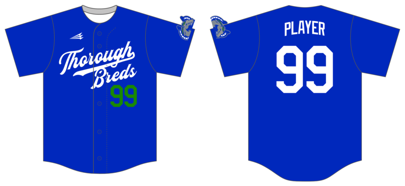 Pasco Thoroughbreds Custom NanoDri Baseball Jersey #J6B