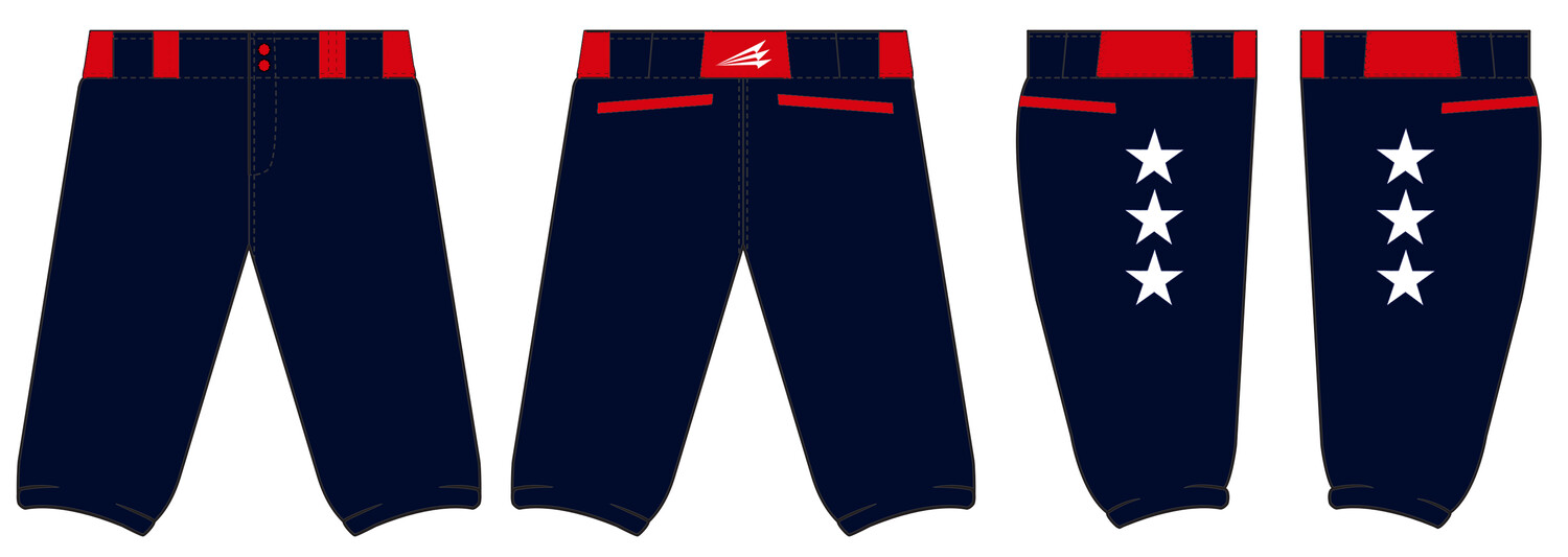 Outlaws (Owen) Custom Stacheman Elite Knicker Baseball Pant #BP1