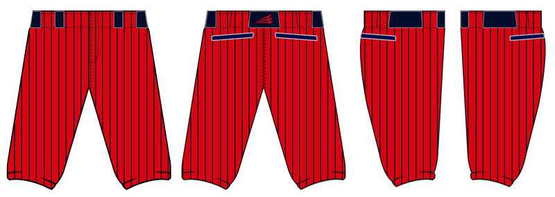 Outlaws (Owen) Custom Stacheman Elite Knicker Baseball Pant #BP2
