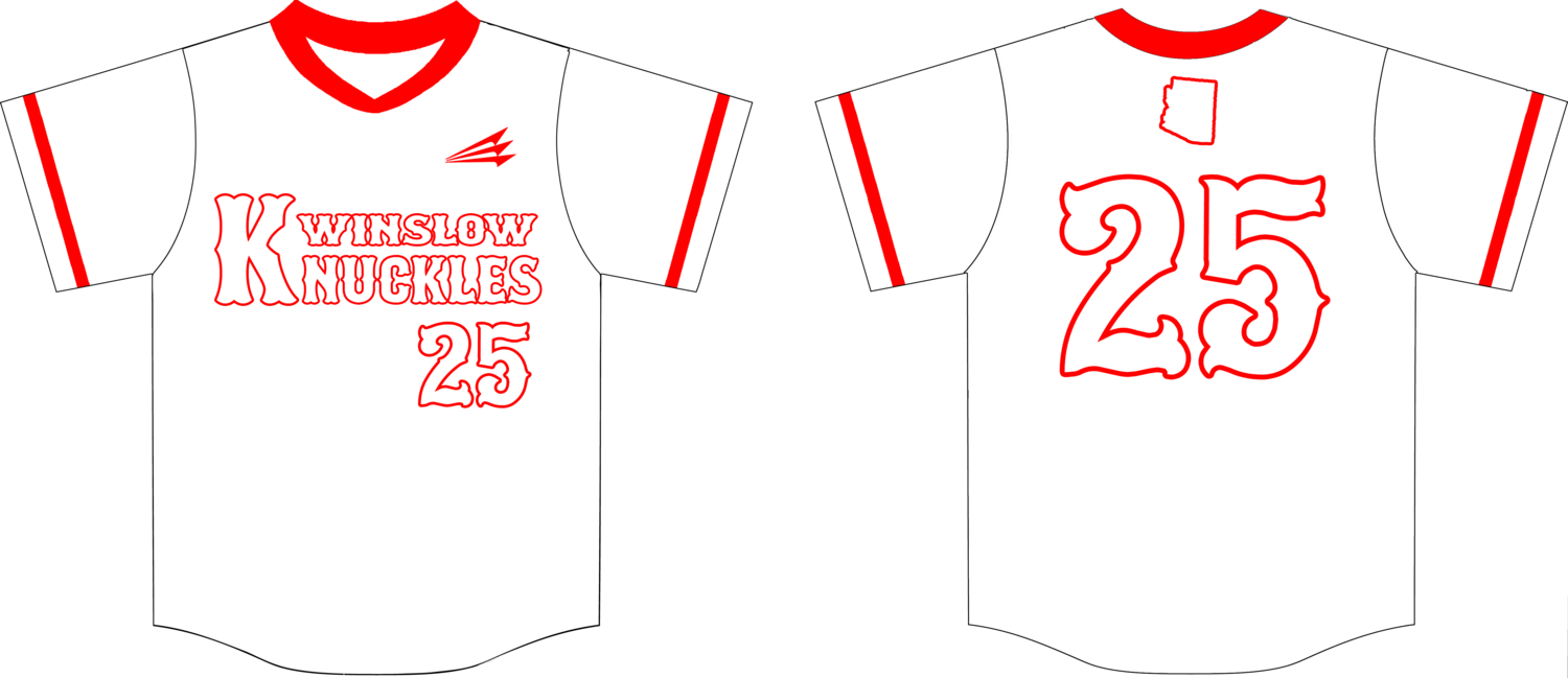 Winslow Knuckles Custom HexaFlex Baseball Jersey #5B