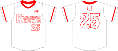 Winslow Knuckles Custom HexaFlex Baseball Jersey #5B