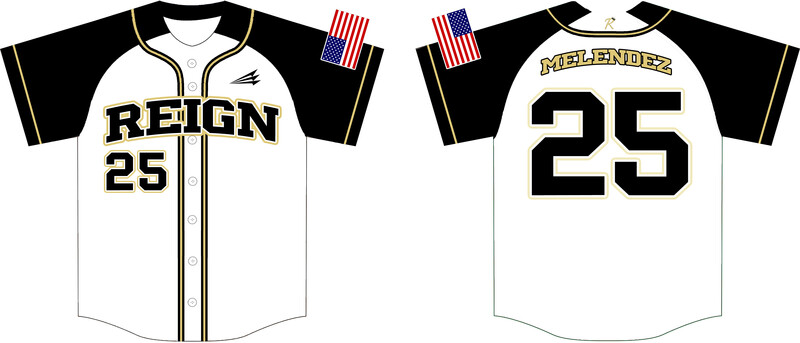 Gulf Coast Reign Custom HexaFlex Baseball Jersey #J4