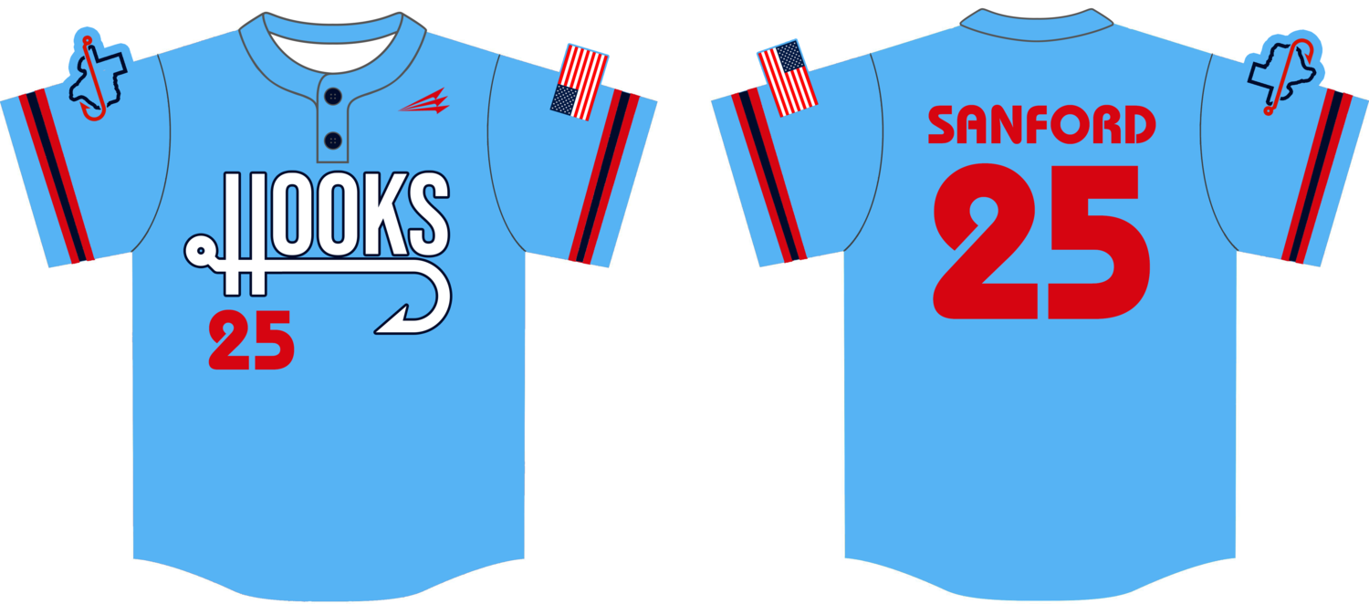 Hooks Custom HexaFlex Baseball Jersey #J4