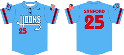 Hooks Custom HexaFlex Baseball Jersey #J4