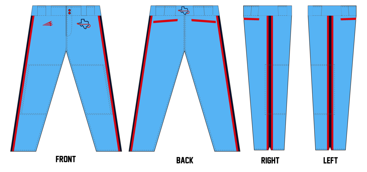 Hooks Custom Long Baseball Pant #BP4