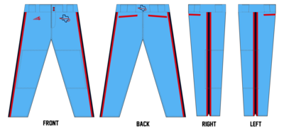 Hooks Custom Long Baseball Pant #BP4
