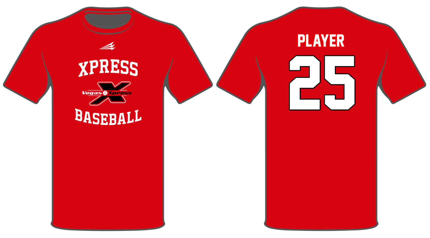 Vegas Xpress Custom Shortsleeve HyperTee #HT3D