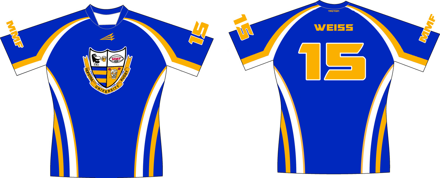 Hofstra Rugby Alumni Custom Classic Rugby Jersey #J1