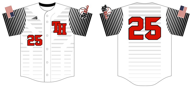 TopHand Sports (Reds) Custom Hexaflex Baseball Jersey #J6C