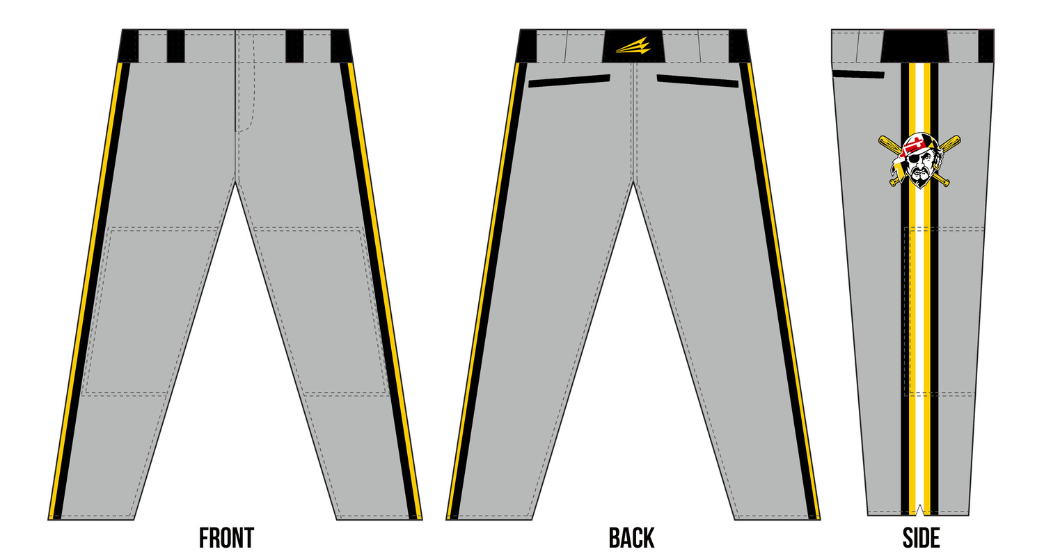 Olney Pirates Custom Long Baseball Pant #BP1C