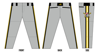 Olney Pirates Custom Long Baseball Pant #BP1C