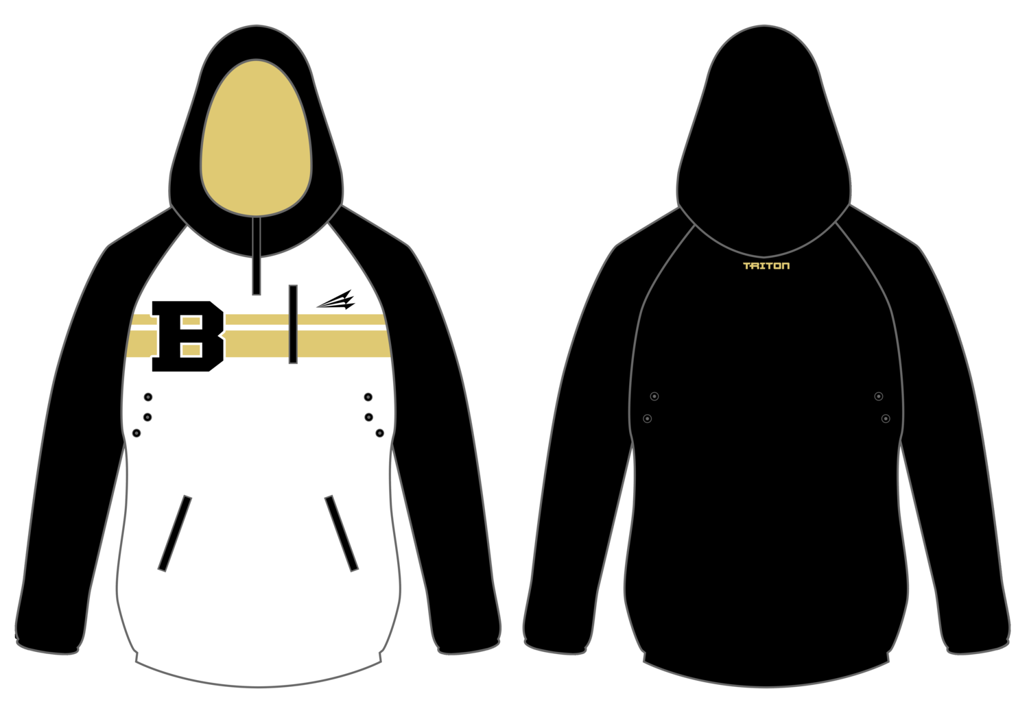 Louisiana Bombsquad Softball Custom Gladiator Hoodie #GH1