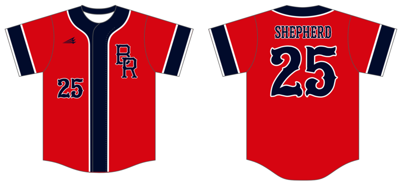 Bastrop Raptors Custom Hexaflex Baseball Jersey #J2