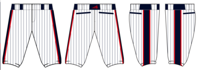 Bastrop Raptors Stacheman Elite Custom Knicker Baseball Pants #BP4B