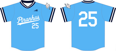 Piranhas Custom NanoDri Baseball Jersey #J32B