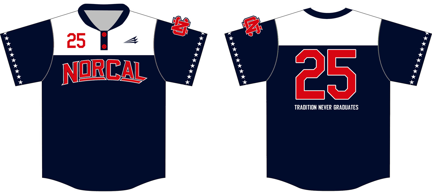 NorCal 2025 Custom HexaFlex Baseball Jersey #J1