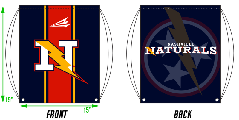 Nashville Naturals Custom Drawstring Bag #DB1