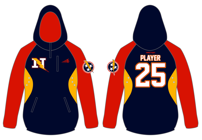Nashville Naturals Custom Gladiator Hoodie #GH1
