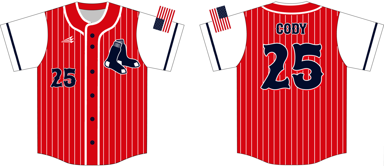 Knox Sox Custom HexaFlex Baseball Jersey #J7b