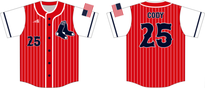 Knox Sox Custom HexaFlex Baseball Jersey #J7b