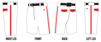 Florida Heat Stacheman Elite Custom Knicker Baseball Pants #BP2