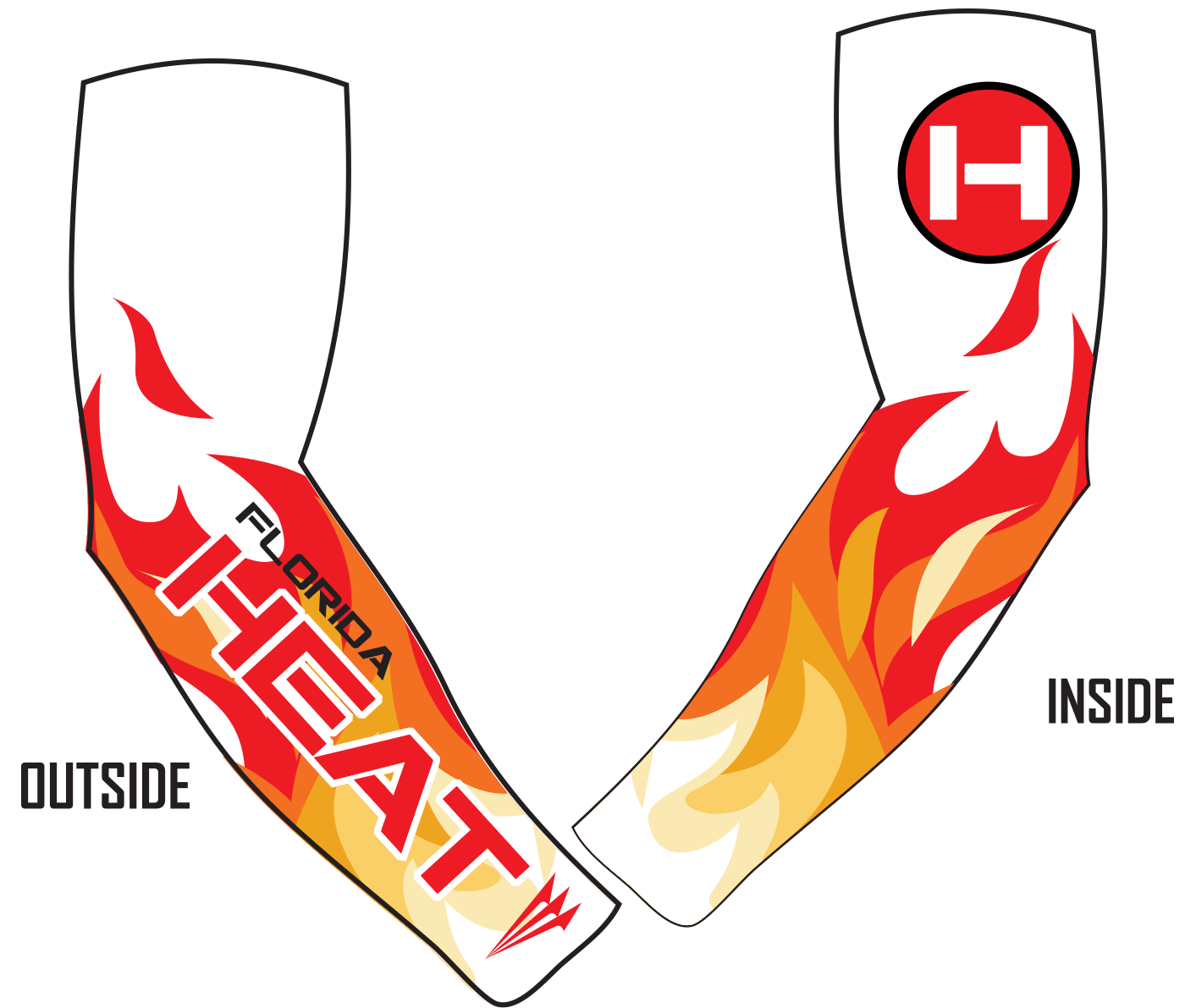 Florida Heat Custom Arm Sleeve #AS2