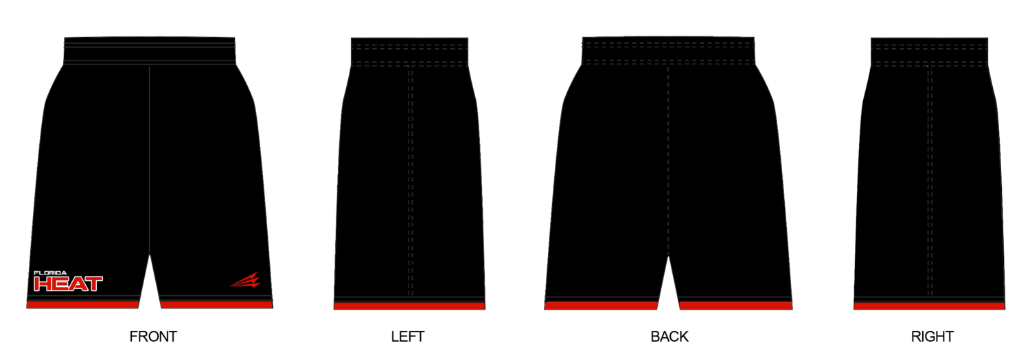 Florida Heat Custom Revolution Pocket Shorts #RV1