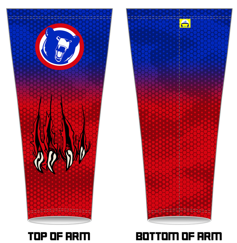 Grizzlies Custom Arm Sleeve #AS1B