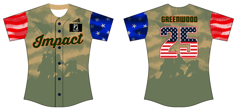 Southeast Impact Custom NanoDri Fastpitch Jersey #J5A