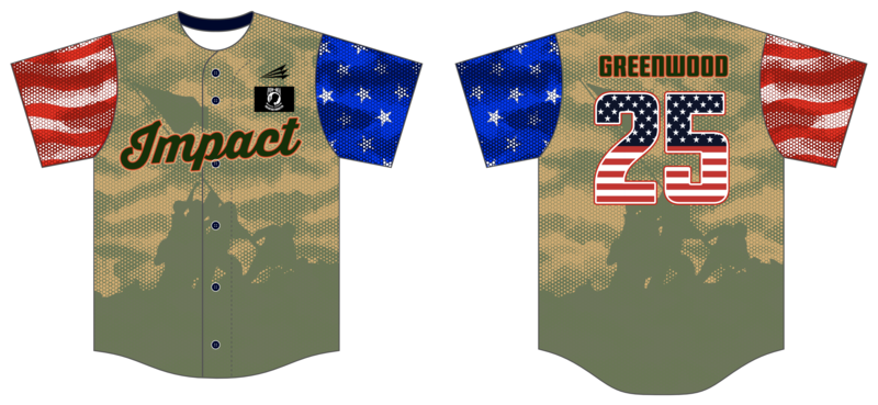 Southeast Impact Custom NanoDri Baseball Jersey #J5B