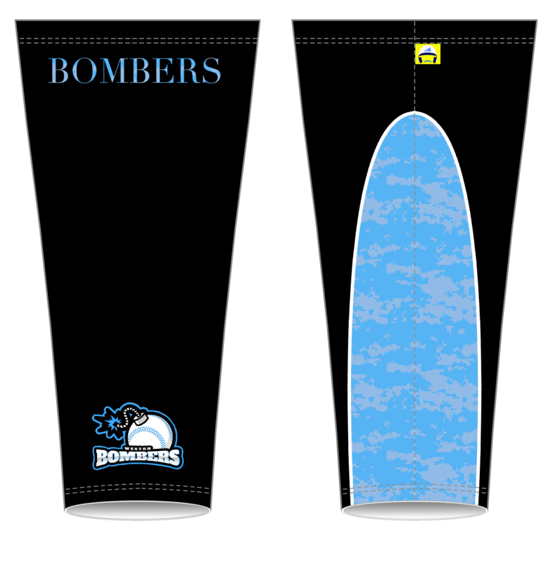 Weston Bombers Custom Arm Sleeve #AS1