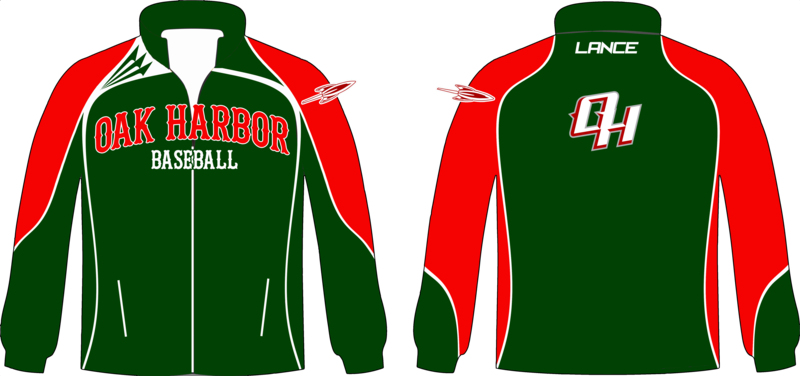 Oak Harbor Baseball Custom Crusader Jacket