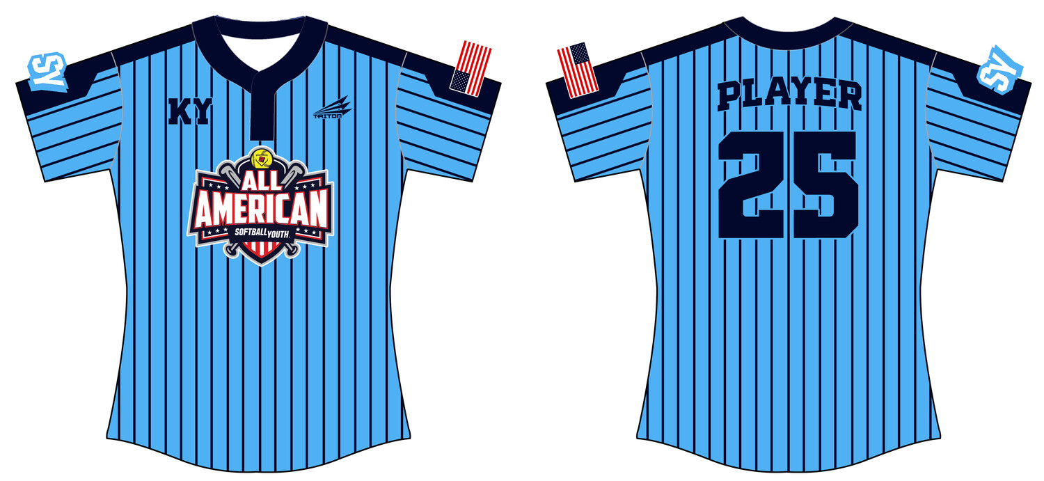 EXTRA Softball Youth All-Americans Summer 2021 Fastpitch Jersey J3D
