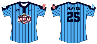 EXTRA Softball Youth All-Americans Summer 2021 Fastpitch Jersey J3D