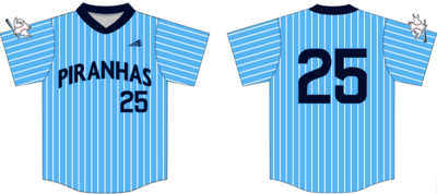 Piranhas Custom NanoDri Baseball Jersey #J35