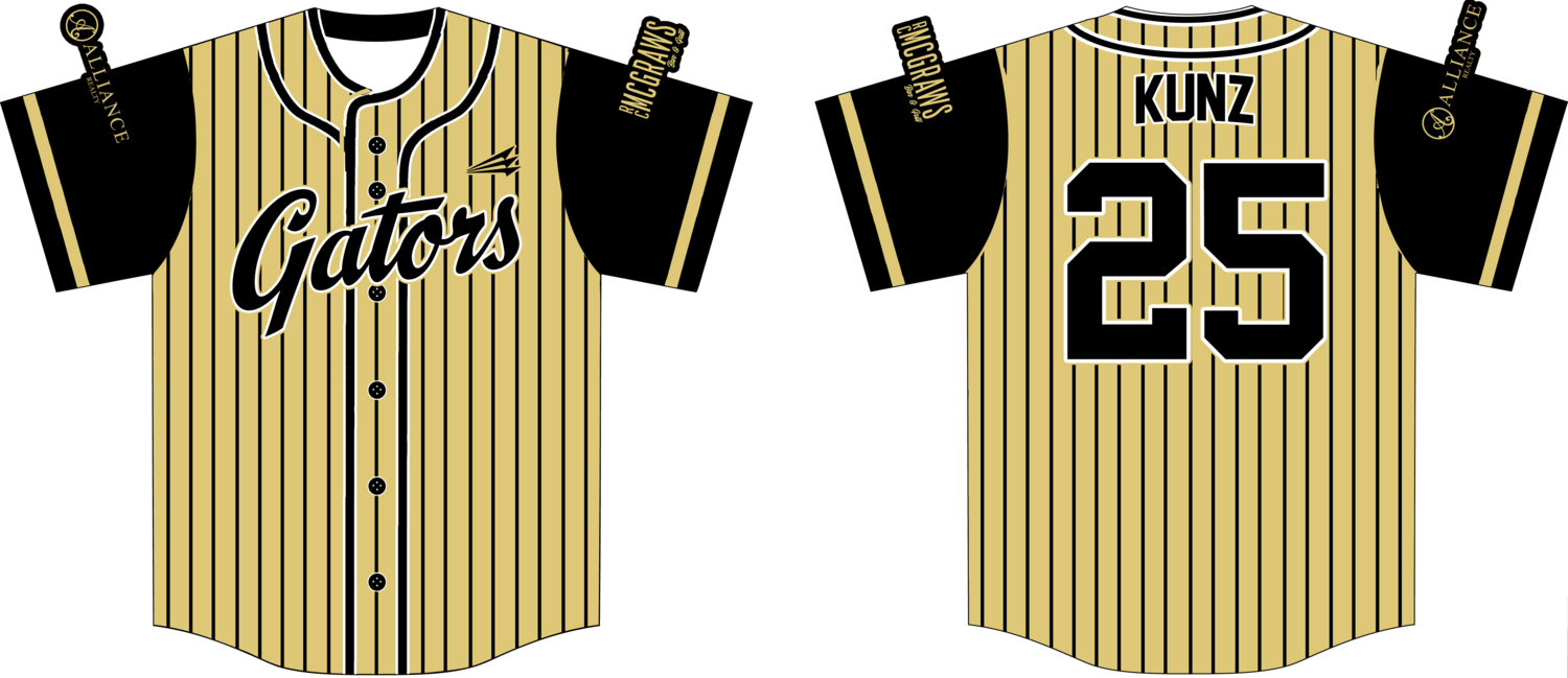 Gators Custom HexaFlex Baseball Jersey #J5C