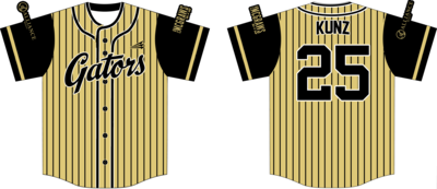 Gators Custom HexaFlex Baseball Jersey #J5C