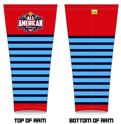 Softball Youth All-Americans Summer 2021 Arm Sleeve AS1