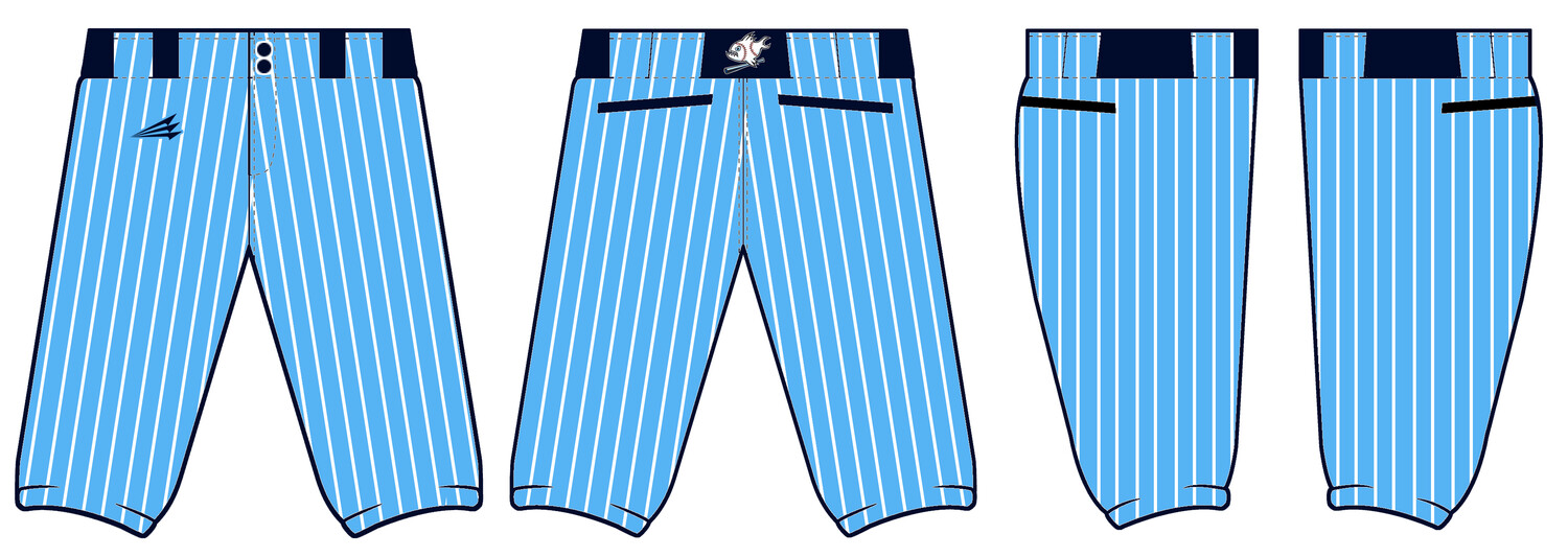 Piranhas Custom Knicker Baseball Pant #BP35