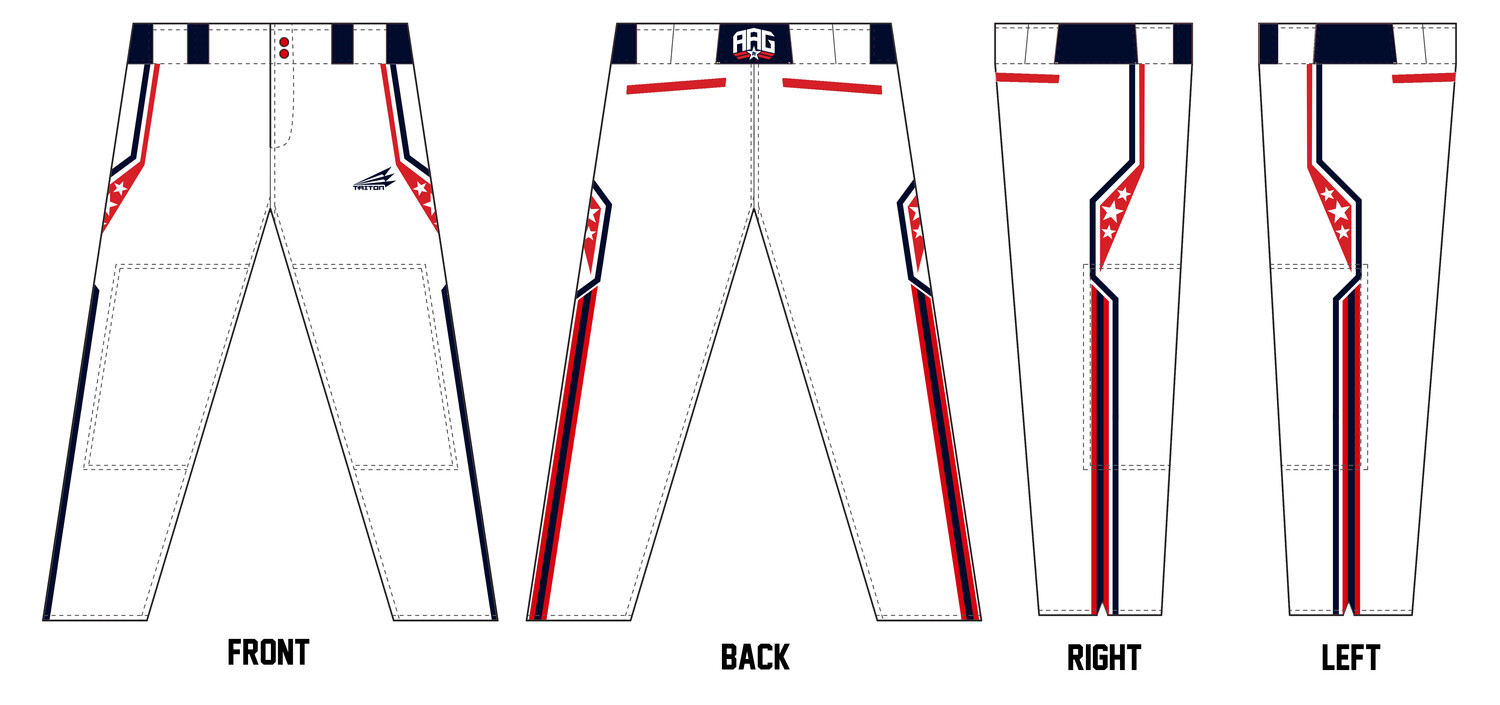 Baseball Youth All-Americans 2021/2022 Custom Long Baseball Pant #BP3