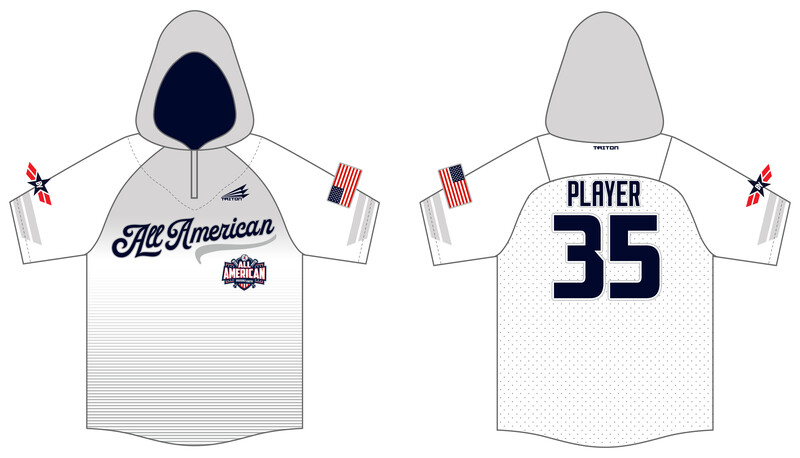 Baseball Youth All-Americans Summer 2021 Custom BP Jacket #BPJ1