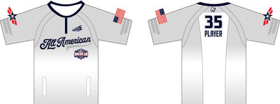 Baseball Youth All-Americans Summer 2021 Custom Cage Jacket #CC1