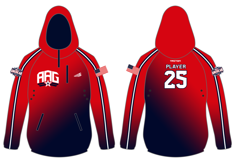 Baseball Youth All-Americans 2021/2022 Custom Gladiator Hoodie #GH2
