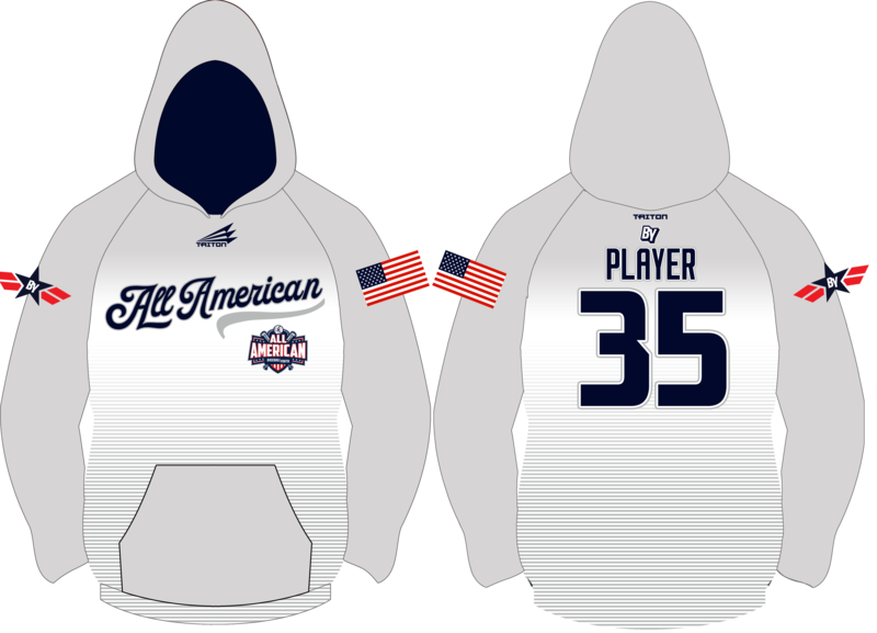 Baseball Youth All-Americans Summer 2021 Custom Vulcan Hoodie #VH1
