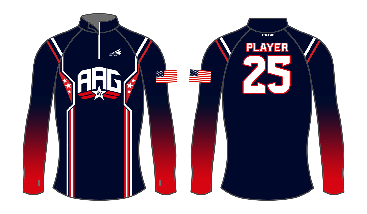 Baseball Youth All-Americans 2021/2022 Custom Women&#39;s NanoZip #WNZ2