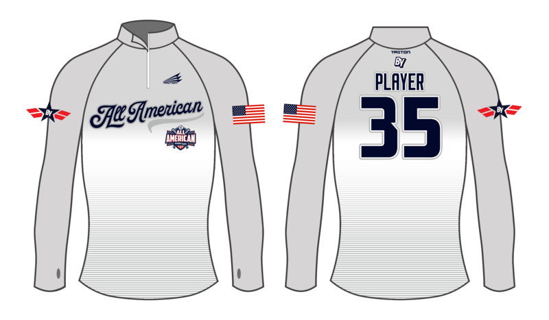 Baseball Youth All-Americans Summer 2021 Custom Women&#39;s NanoZip #WNZ1