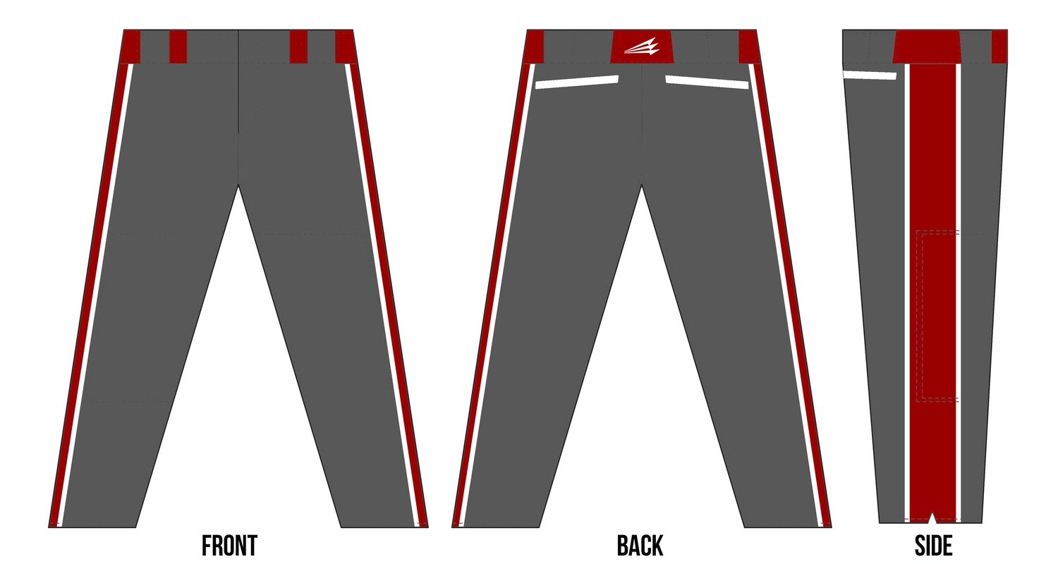 Lumberjacks Baseball Custom Pants #4B